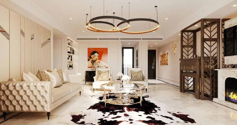 Thiết kế nội thất chung cư D Nội thất chung cư tân cổ điển đẹp