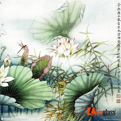 Tranh kính phòng tắm